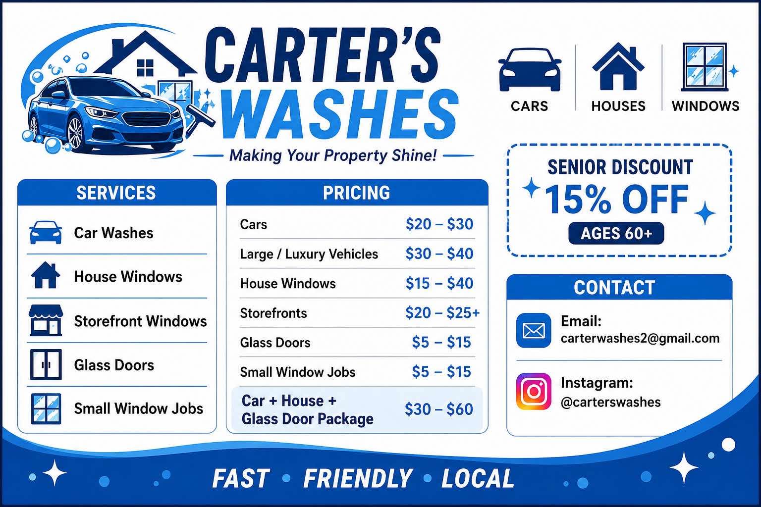 Carter’s Washes